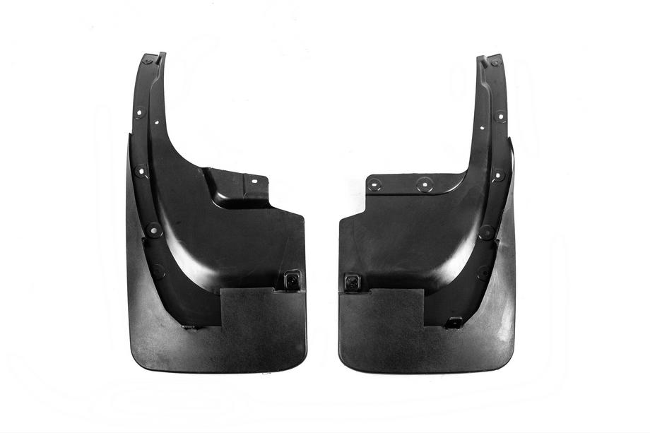 Toyota Land Cruiser 200 2007-2021 гг. Задние брызговики 2015-2021 (2 шт, под обвес, широкие) Image
