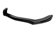 Mercedes C-сlass W205 2014-2021 гг. Передняя губа бампера DPT V2 (2014-2018, только для AMG-Line, черный глянец) фото 2