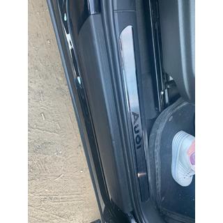 Накладки на внутренние пороги (4 шт, Carmos) Audi Q5 2008-2017 гг. фото 2