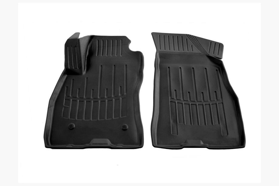 Opel Combo 2012-2018 гг. Передние резиновые коврики Stingray 3D (2 шт) Image