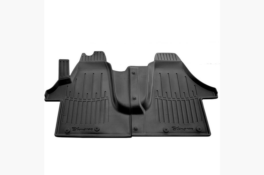 Volkswagen T5 Multivan 2003-2010 гг. Передние резиновые коврики Stingray 3D (2 шт) Image