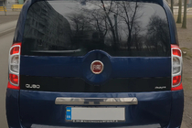 Fiat Fiorino/Qubo 2008-2024 гг. Хромированные накладки на задние фонари (2 шт, нержавейка) фото 1