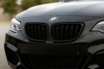 BMW 2 серия F22/F23 2014-2021 гг. Ноздри M-Look (черный матовый) фото 1
