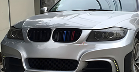 BMW 3 серия E90/E91 2005-2011 гг. Ноздри M-Look (для E-90/91 2008-2012, M-Color) фото 3