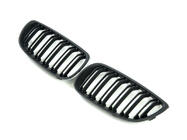 BMW 3 серия E92/E93 2006–2013 гг. Решетки радиатора M-Look (для 2005-2009, Черный Матовый) фото 3