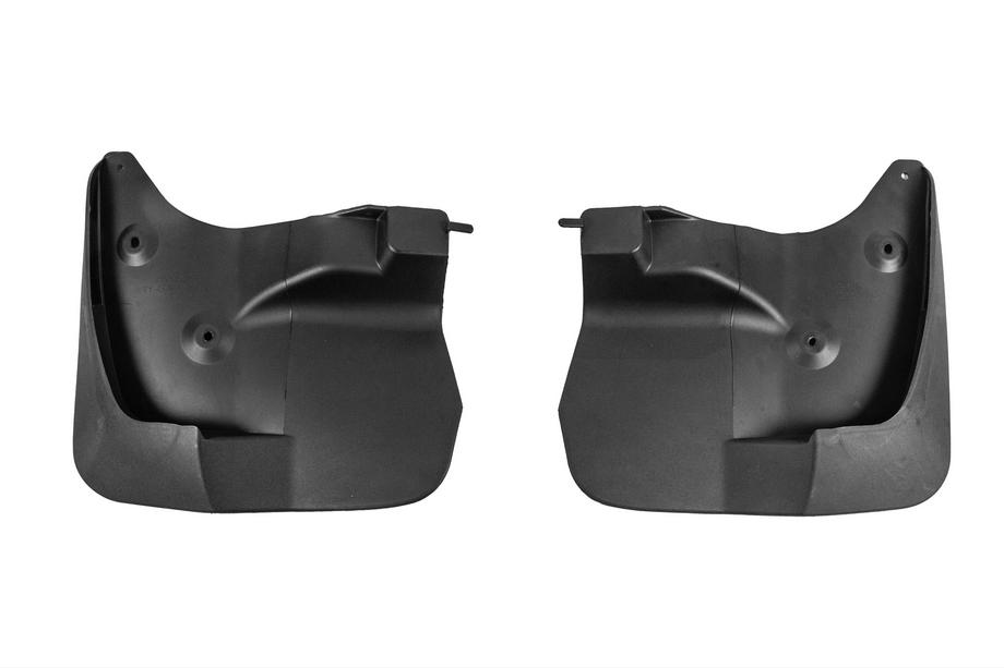 Toyota Land Cruiser 200 2007-2021 гг. Передние брызговики (2 шт., для порогов без подсветки) Фото 1
