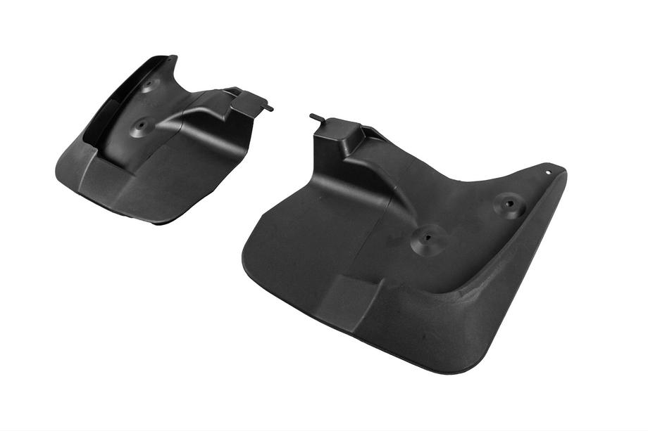 Toyota Land Cruiser 200 2007-2021 гг. Передние брызговики (2 шт., для порогов без подсветки) Фото 3
