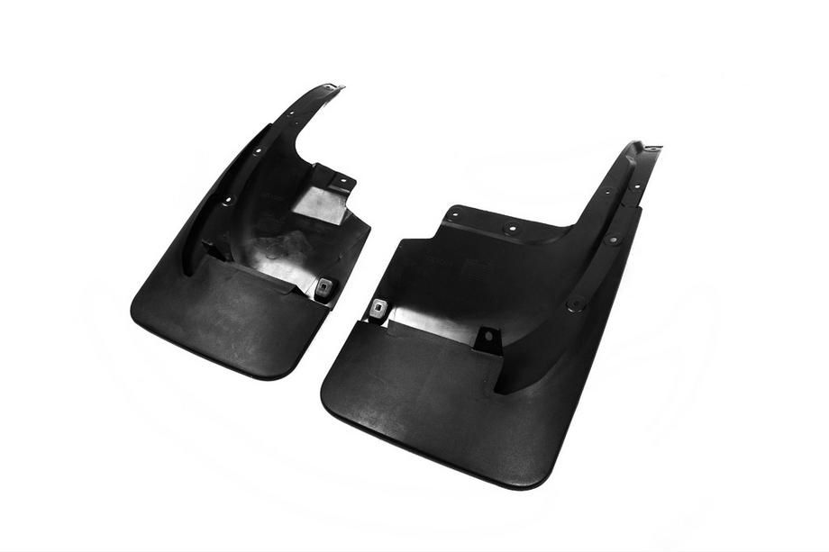 Toyota Land Cruiser 200 2007-2021 гг. Задние оригинальные брызговики 2015-2021 (2 шт, под обвес, узкие) Фото 3