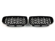 BMW 3 серия F30/F31 2012-2019 гг. Ноздри Diamond Silver фото 4