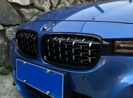 BMW 3 серия F30/F31 2012-2019 гг. Ноздри Diamond Silver фото 1