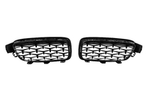 BMW 3 серия F30/F31 2012-2019 гг. Ноздри Diamond Black фото 6