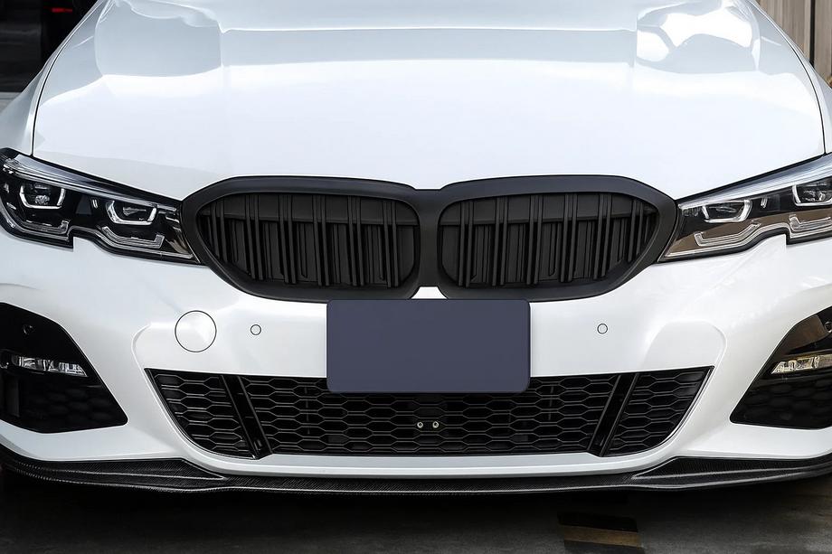 BMW 3 серия G20/G21 2018- гг. Решетки M-Look V2 (2018-2022, Черный Матовый) Image