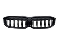 BMW 3 серия G20/G21 2018- гг. Ноздри M-Look (2022+, Черный Глянец) фото 2