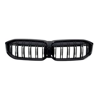 Ноздри M-Look (2022+, Черный Глянец) BMW 3 серия G20/G21 2018- гг. фото 2