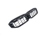 BMW 3 серия G20/G21 2018- гг. Ноздри Diamond Silver (2022+, черная окантовка) фото 3