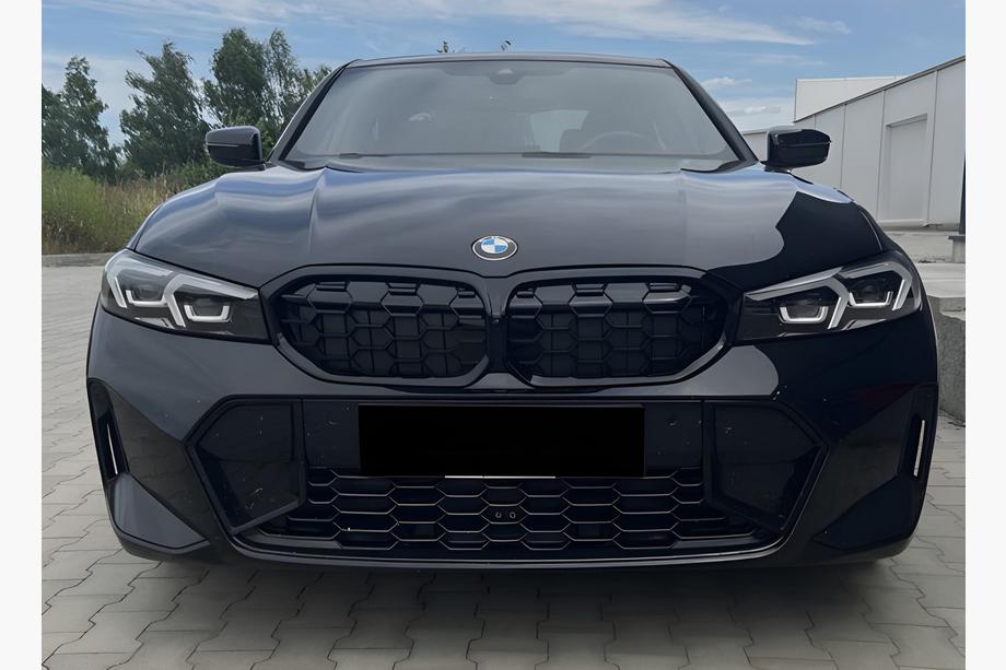 BMW 3 серия G20/G21 2018- гг. Ноздри Diamond Black (2022+, черная окантовка) Image