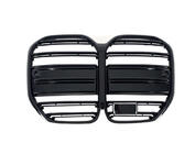 BMW 4 серия G22/23/26 2020- гг. Ноздри M-Look (для G22/23, Черный Глянец) фото 2