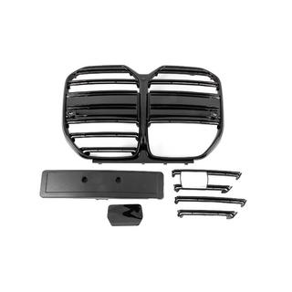 Ноздри M-Look (для G26, Черный Глянец) BMW 4 серия G22/23/26 2020- гг. фото 3