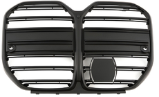 BMW 4 серия G22/23/26 2020- гг. Решетка радиатора M-Look (для G26, Черный Матовый) фото 2