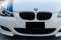 Ноздри M-Look (Черный Глянец с Хромированной Окантовкой) фото 1