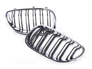 Ноздри M-Look (Черный Глянец с Хромированной Окантовкой) фото 2