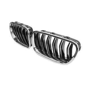 Ноздри M-Look (Черный Глянец с Хромированной Окантовкой) BMW 5 серия F10/F11 2010–2016 гг. фото 3