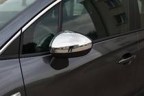 Citroen C-4 Picasso 2013–2022 гг. Накладки на Зеркала (2 шт., Нержавейка) фото 7