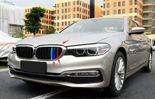 BMW 5 серия G30/G31 2017-2023 гг. Ноздри 1 Bar (2017-2020, M-Color с хромированной окантовкой) фото 3