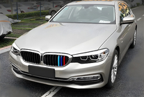 BMW 5 серия G30/G31 2017-2023 гг. Ноздри 1 Bar (2017-2020, M-Color с хромированной окантовкой) фото 1