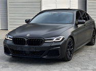 BMW 5 серия G30/G31 2017-2023 гг. Решетки M-Look V1 (2021+, Черный Матовый) фото 1