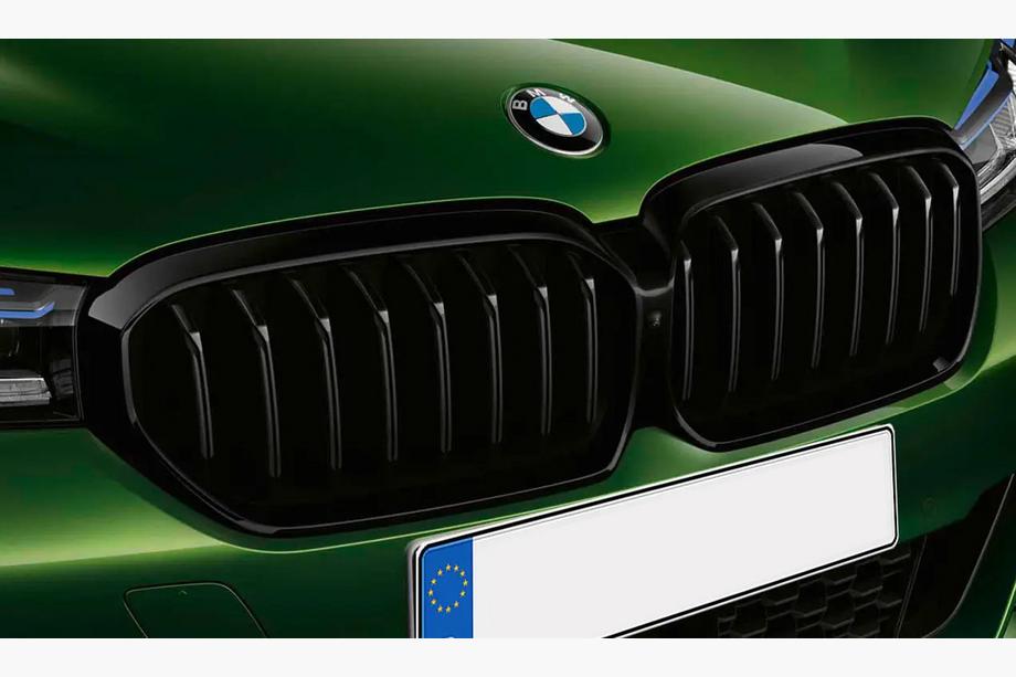BMW 5 серия G30/G31 2017–2023 гг. Ноздри 1 Bar (2021+, Черный Глянец) Фото 1