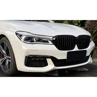 Ноздри 1 Полоса (2016-2019, Черный Глянец) BMW 7 серия G11/G12 2015-2022 гг. фото 1