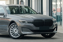 BMW 7 серия G11/G12 2015-2022 гг. Ноздри 1 Полоса (2019-2022, Черный Матовый) фото 1