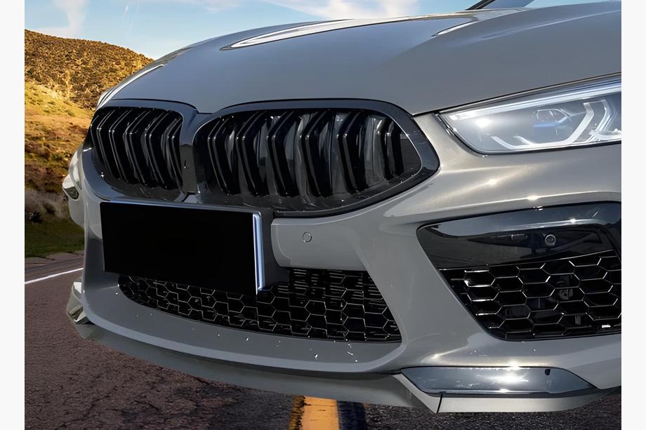 BMW 8 серия G14/G15/G16 2018- гг. Решетка радиатора M-Look (2018-2022, Черный Глянец) Фото 1