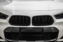 BMW X2 F39 2018-2023 гг. Ноздри M-Look (черный матовый) фото 1
