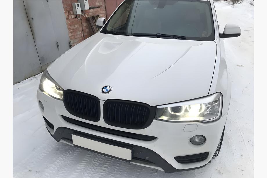 BMW X3 F25 2011-2018 гг. Ноздри M-Look (2014-2018, Черный Матовый) Фото 1