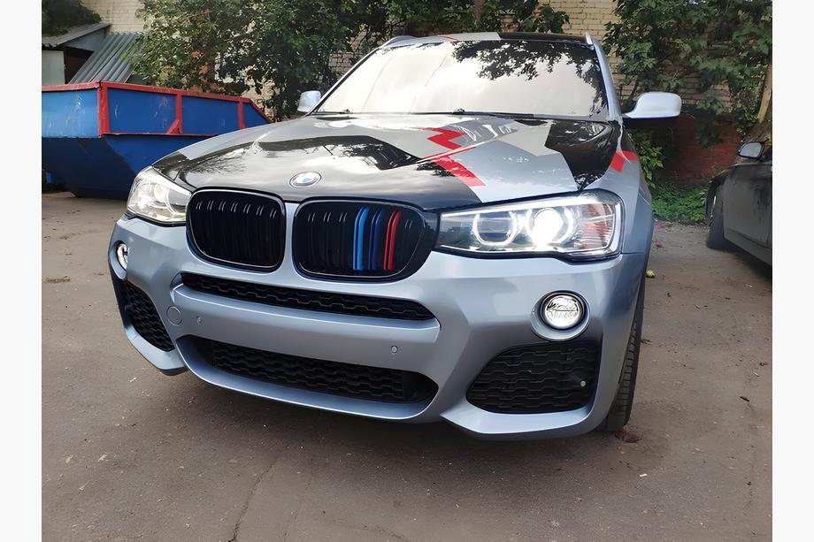 BMW X3 F25 2011-2018 гг. Ноздри M-Look (2014-2018, M-Color) Фото 1