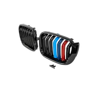 Решетки радиатора M-Look (M-Color) BMW X4 F26 2014-2018 гг. фото 4