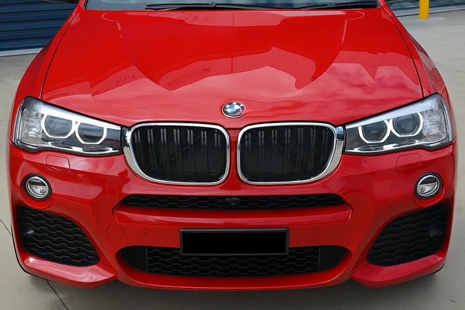 Ноздри M-Look (Черный Глянец с Хромированной Окантовкой) Image