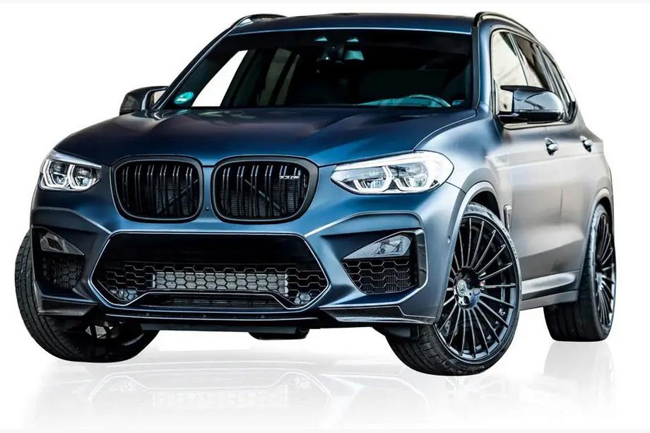 BMW X3 G01 2018- гг. Решетка радиатора M-Look (2018-2021, Черный Матовый) Image