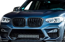 BMW X4 G02 2018- гг. Решетка радиатора M-Look (2018-2021, Черный Матовый) фото 1
