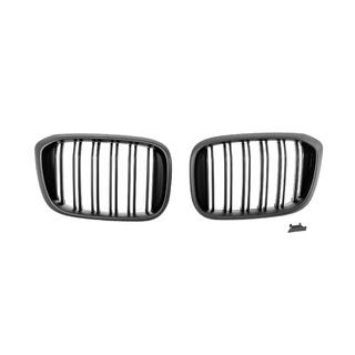 Решетка радиатора M-Look (2018-2021, Черный Матовый) BMW X4 G02 2018- гг. фото 2
