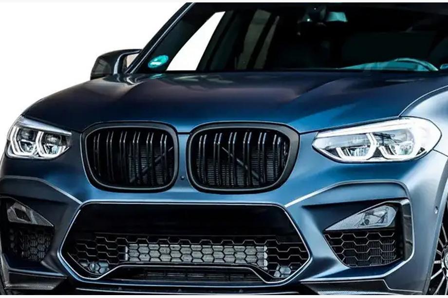 BMW X4 G02 2018- гг. Решетка радиатора M-Look (2018-2021, Черный Матовый) Image
