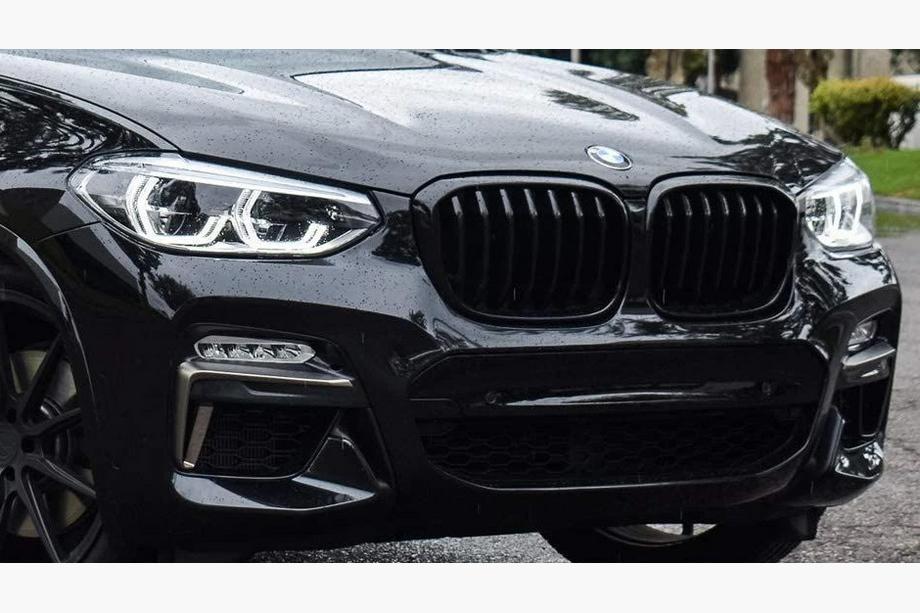 BMW X3 G01 2018- гг. Ноздри 1 Bar (2018-2021, Черный Глянец) Фото 4