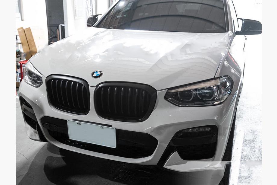 BMW X3 G01 2018- гг. Ноздри 1 Полоса (2018-2021, Черный Матовый) Image