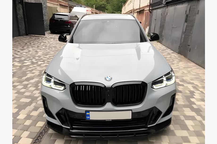 BMW X3 G01 2018- гг. Ноздри M-Look (2021+, Черный Глянец) Фото 3