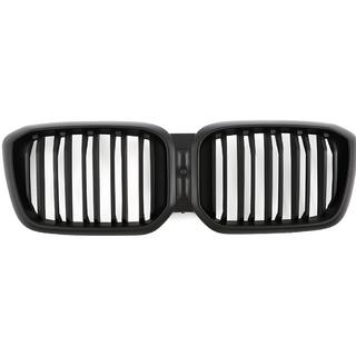 Решетка радиатора M-Look (2021+, Черный Матовый) BMW X3 G01 2018- гг. фото 2