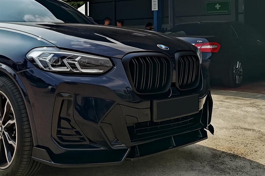 BMW X3 G01 2018- гг. Решетка радиатора M-Look (2021+, Черный Матовый) Image