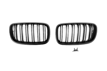 BMW X5 E70 2007-2013 гг. Ноздри M-Look (черный матовый) фото 3