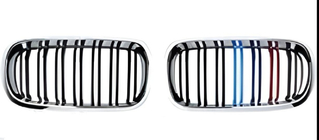 BMW X5 F15 2013-2018 гг. Ноздри M-Look (M-Color с хромированной окантовкой) фото 2